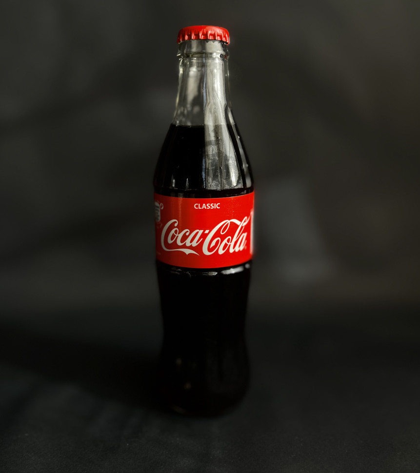 Coca cola в стекле