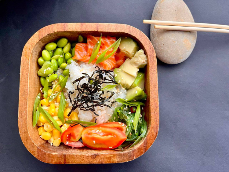 поке лосось